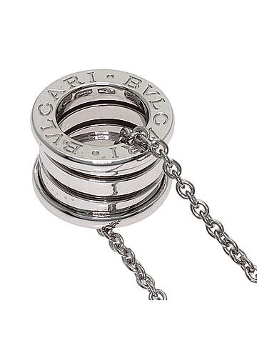 Bvlgari BVLGARI B-zero1 Necklace, 18K White Gold, Women's (view 2)