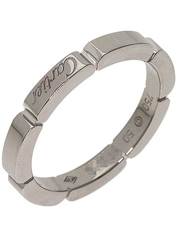 Cartier Cartier Maillon Panthère #50 Ring, 18K White Gold, Women's. (view 2)