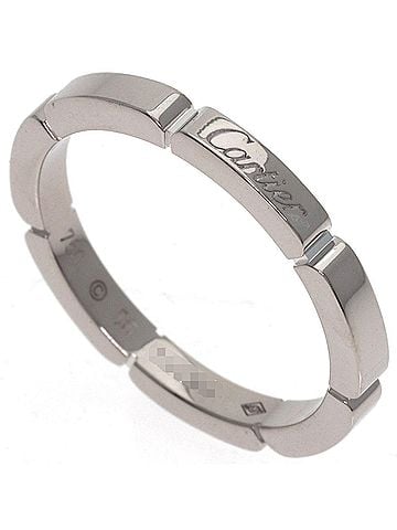 Cartier Cartier Maillon Panthère #56 Ring, 18K White Gold, Women's. (view 1)