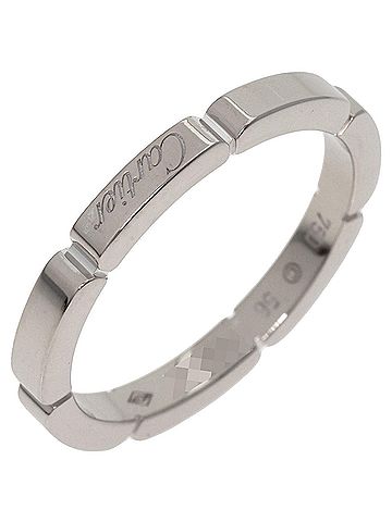 Cartier Cartier Maillon Panthère #56 Ring, 18K White Gold, Women's. (view 2)