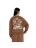 Grayson Threads Brown Pink Sweatshirt Size S - photo 2