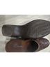 Clarks 100% Leather Solid Brown Mule/Clog Size 6 - photo 8