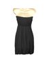 Bebe Solid Black Cocktail Dress Size M - photo 2