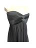 Bebe Solid Black Cocktail Dress Size M - photo 1