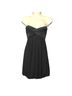 Bebe Solid Black Cocktail Dress Size M - photo 4