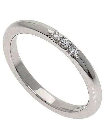 Tiffany & Co. Tiffany &amp; Co. Forever 3-Piece Diamond Ring, Platinum PT950, Women's Ring. (view 1)
