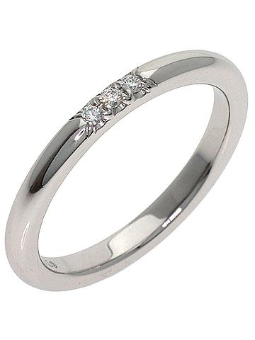 Tiffany & Co. Tiffany &amp; Co. Forever 3-Piece Diamond Ring, Platinum PT950, Women's Ring. (view 2)