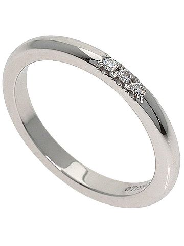Tiffany & Co. Tiffany &amp; Co. Forever 3-Piece Diamond Ring, Platinum PT950, Women's. (view 1)