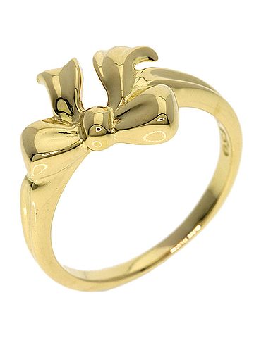 Tiffany & Co. Tiffany &amp; Co. Ribbon Ring, 18K Yellow Gold, Women's Ring. (view 2)