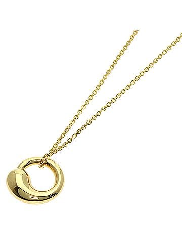 Tiffany & Co. Tiffany &amp; Co. Eternal Circle Necklace, 18K Yellow Gold, Women's. (view 1)