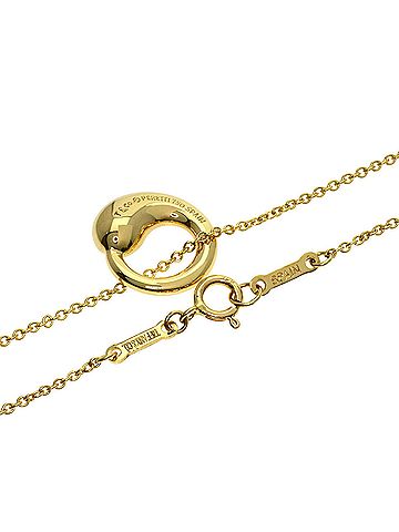 Tiffany & Co. Tiffany &amp; Co. Eternal Circle Necklace, 18K Yellow Gold, Women's. (view 2)