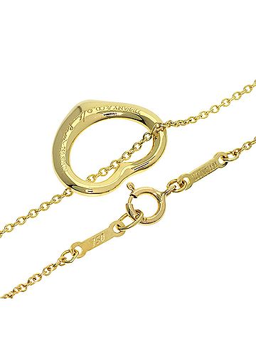 Tiffany & Co. Tiffany &amp; Co. Open Heart Necklace, 18K Yellow Gold, Women's. (view 2)