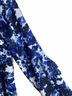 Ralph Lauren 100% Polyester Floral Blue White Long Sleeve Blouse Size M - photo 5