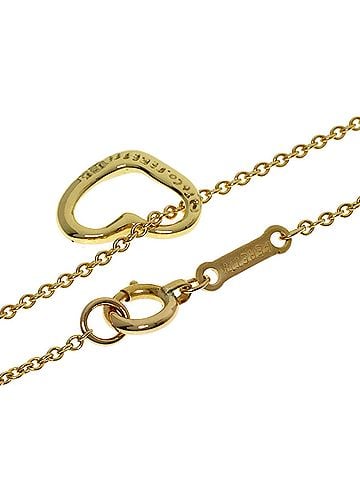 Tiffany & Co. Tiffany &amp; Co. Open Heart Necklace, 18K Yellow Gold, Women's. (view 2)