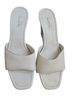 Sam & Libby 100% Leather Floral White Multi Color Wedges Size 6 1/2 - photo 1