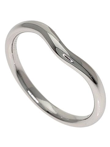 Tiffany & Co. Tiffany &amp; Co. Curved Band Ring, Platinum PT950, Women's Ring. (view 1)