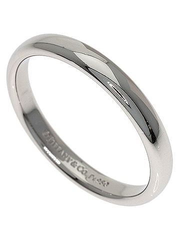 Tiffany & Co. Tiffany &amp; Co. Wedding Band Ring, Platinum PT950, Women's Ring. (view 1)