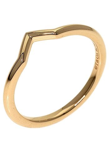Tiffany & Co. Tiffany &amp; Co. V-Band Ring, 18K Pink Gold, Women's. (view 2)