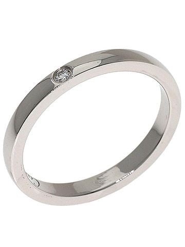 Cartier Cartier Wedding 1P Diamond Ring #49 Platinum PT950 Women's CARTIER (view 2)