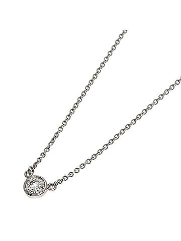 Tiffany & Co. Tiffany &amp; Co. By the Yard Diamond Necklace, Platinum PT950, Women's. (view 1)