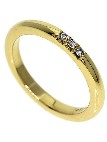 Tiffany & Co. Tiffany &amp; Co. Forever 3-Piece Diamond Ring, 18K Yellow Gold, Women's. (view 1)