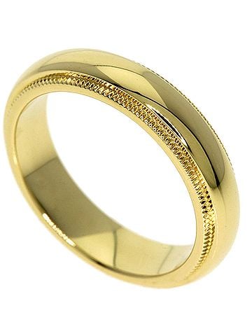 Tiffany & Co. Tiffany &amp; Co. Milgrain Ring, 18K Yellow Gold, Women's. (view 1)