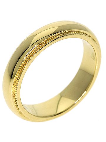 Tiffany & Co. Tiffany &amp; Co. Milgrain Ring, 18K Yellow Gold, Women's. (view 2)