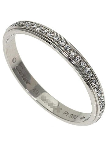 Cartier Cartier Damour Full Eternity Diamond Ring, Platinum PT950, Women's. (view 1)