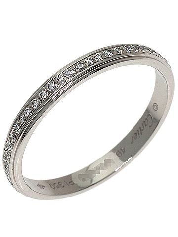 Cartier Cartier Damour Full Eternity Diamond Ring, Platinum PT950, Women's. (view 2)