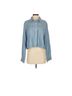 Habitual Stripes Blue Denim Jacket Size S - photo 1