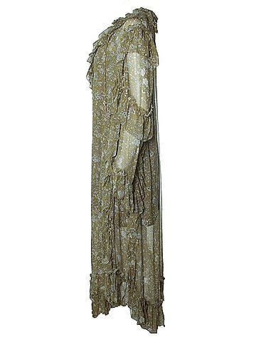 Zimmermann Zimmermann, Riffle green floral printed maxi dress (view 2)