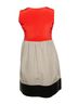 Céline 100% Linen Multi Color Celine Multicoloured dress Size 10 - photo 3