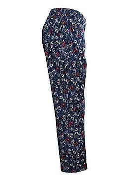 Prada Prada, Floral and striped pantalon in blue (view 2)