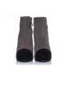 Chanel 100% Leather Gray Chanel Grey platform glitter boots Size EU 39 1/2 - photo 3