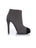 Chanel 100% Leather Gray Chanel Grey platform glitter boots Size EU 39 1/2 - photo 4