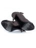 Chanel 100% Leather Gray Chanel Grey platform glitter boots Size EU 39 1/2 - photo 7