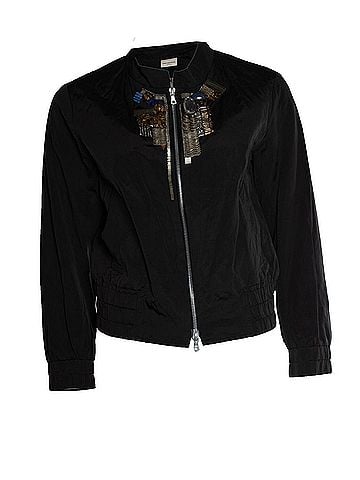 Dries Van Noten Dries van Noten, black embellished bomber jacket (view 1)