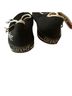 Lucky 13 Black Pink Flats Size 4 - photo 2
