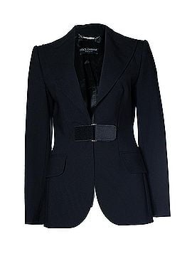 Dolce & Gabbana Dolce &amp; Gabbana, black blazer with velcro closure (view 1)