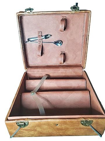 New York & Company Leather Weekender (view 2)