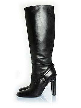Tom Ford Tom Ford leather boots with T strap (view 2)