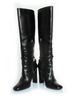 Tom Ford 100% Leather Black Tom Ford leather boots with T strap Size EU 39 - photo 3