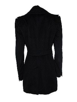 Burberry Burberry, black wool trench coat (view 2)