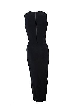 Paco Rabanne Paco Rabanne (Vintage), black long evening dress (stretch) in size FR4O/M. (view 2)