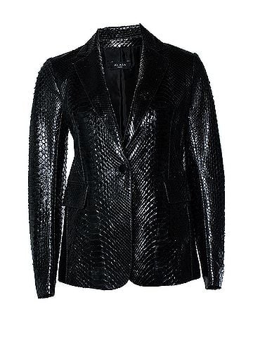 Alaïa Alaia, black python blazer (view 1)