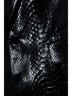 Alaïa 100% Snakeskin Black Alaia, black python blazer Size 6 - photo 9