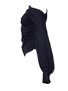 Peter Pilotto Peter Pilotto dark blue assymetric off shoulder top (view 2)