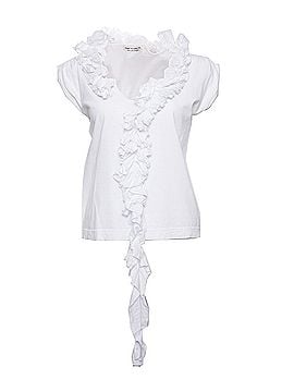 Comme des Garçons Comme des Garcons, Vintage white top with rouges. (view 1)
