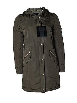 Philipp Plein Philipp Plein, green fur parka with removable lining (view 2)