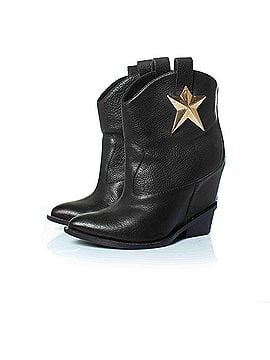 Giuseppe Zanotti Giuseppe Zanotti hidden platform wedge star boots (view 1)